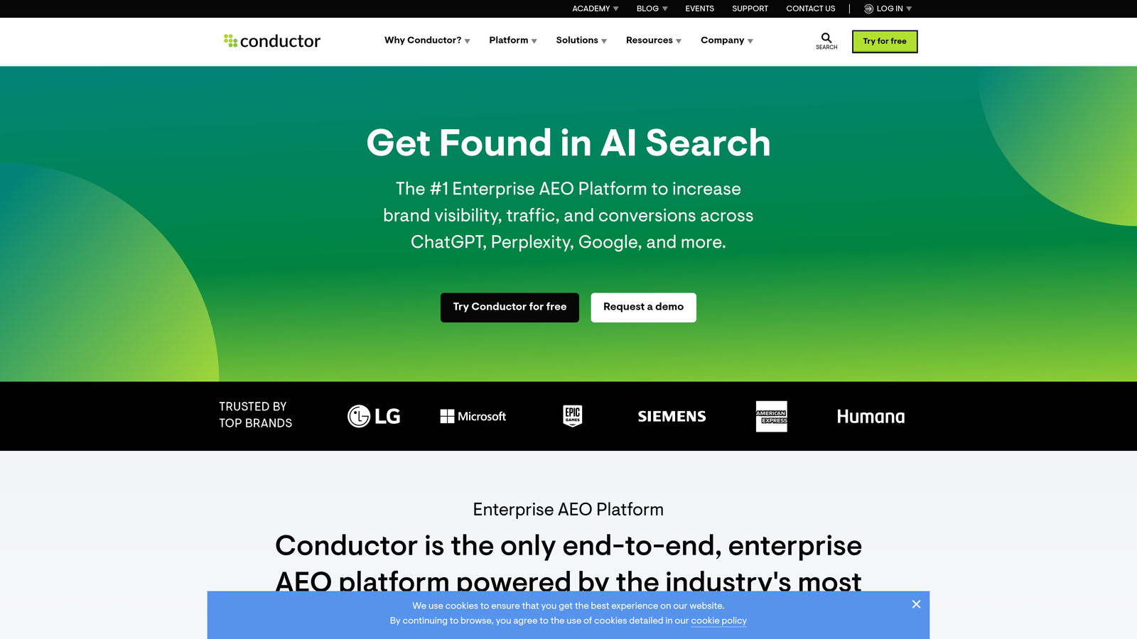 Screenshot of ContentKing website homepage