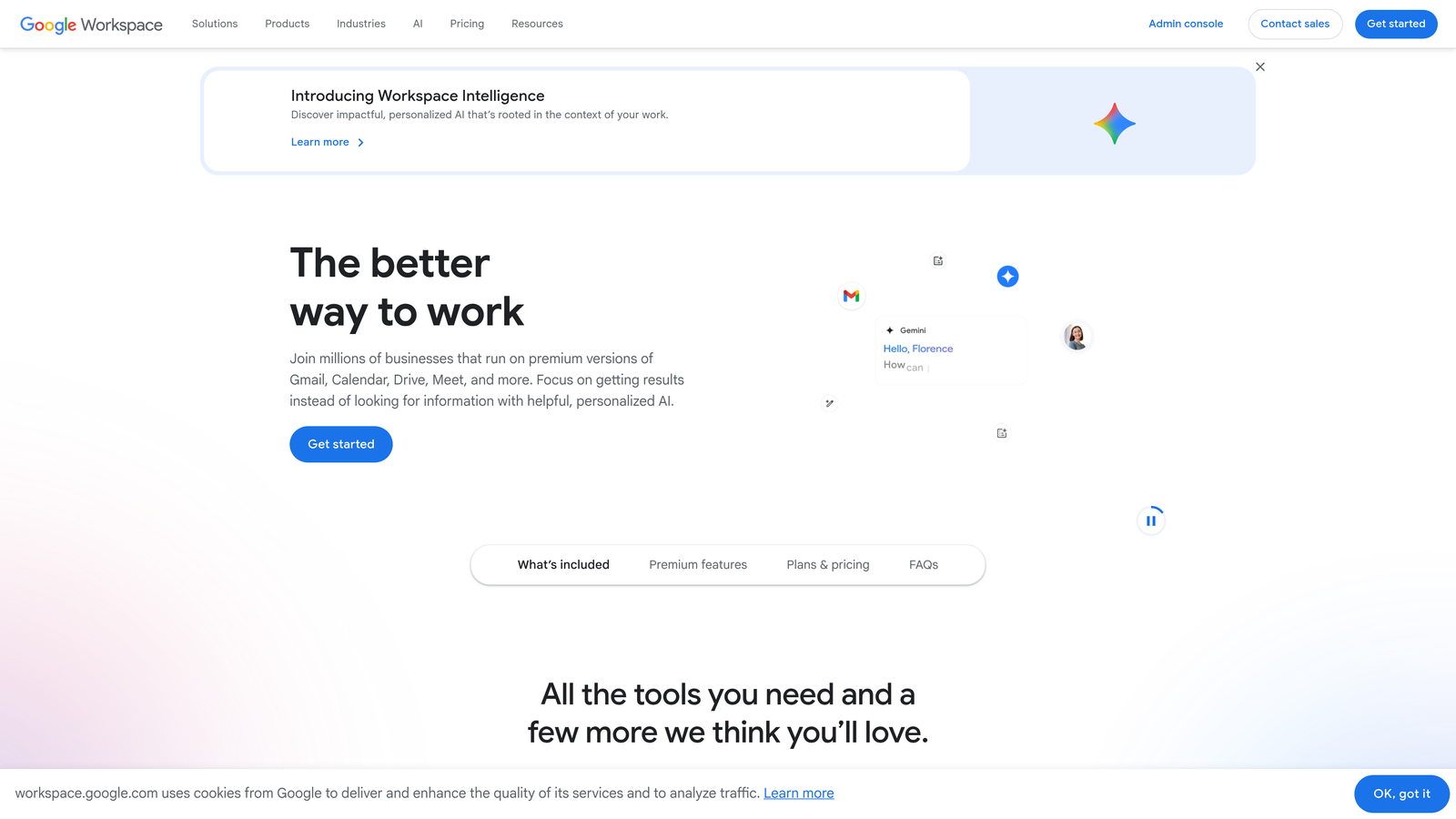 Screenshot of Google Forms (with Google Workspace HIPAA Configuration) website