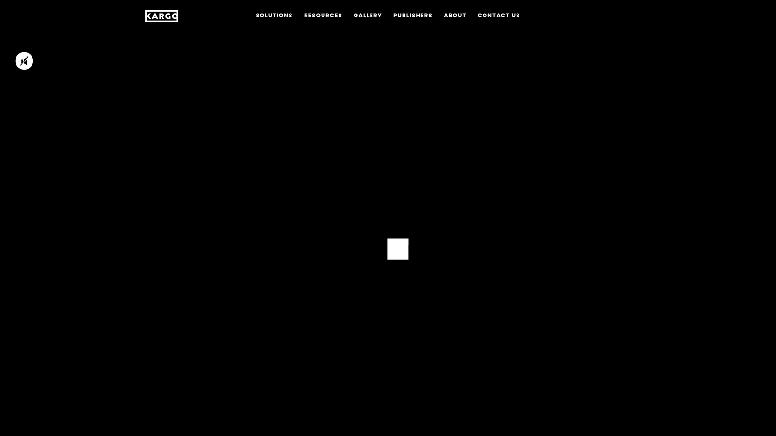 Screenshot of Kargo Commerce website