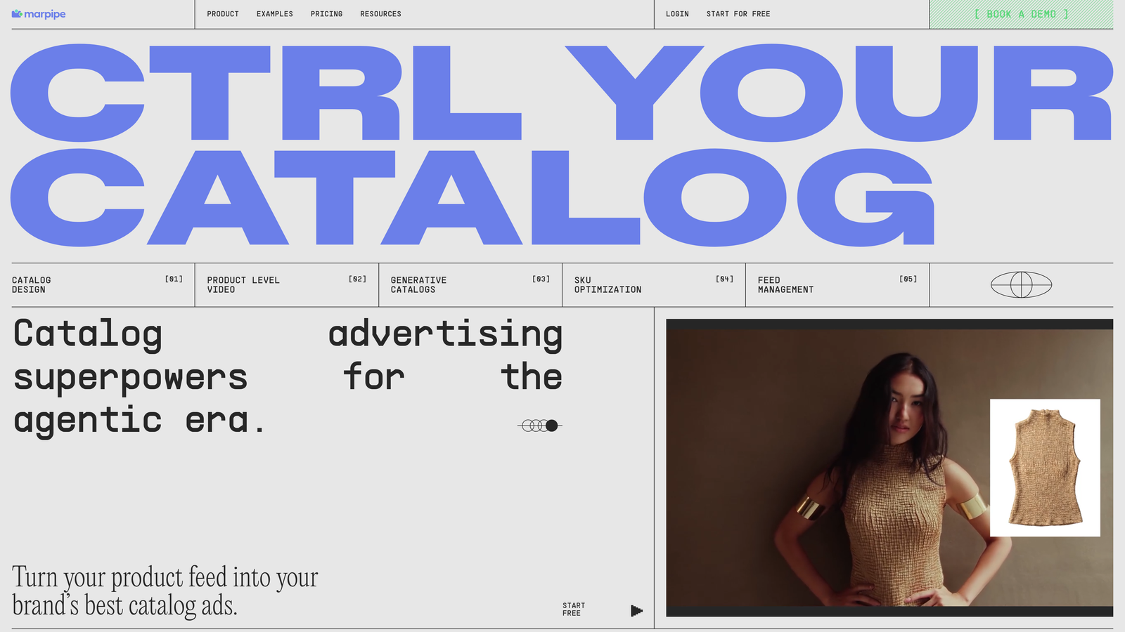 Screenshot of Marpipe website