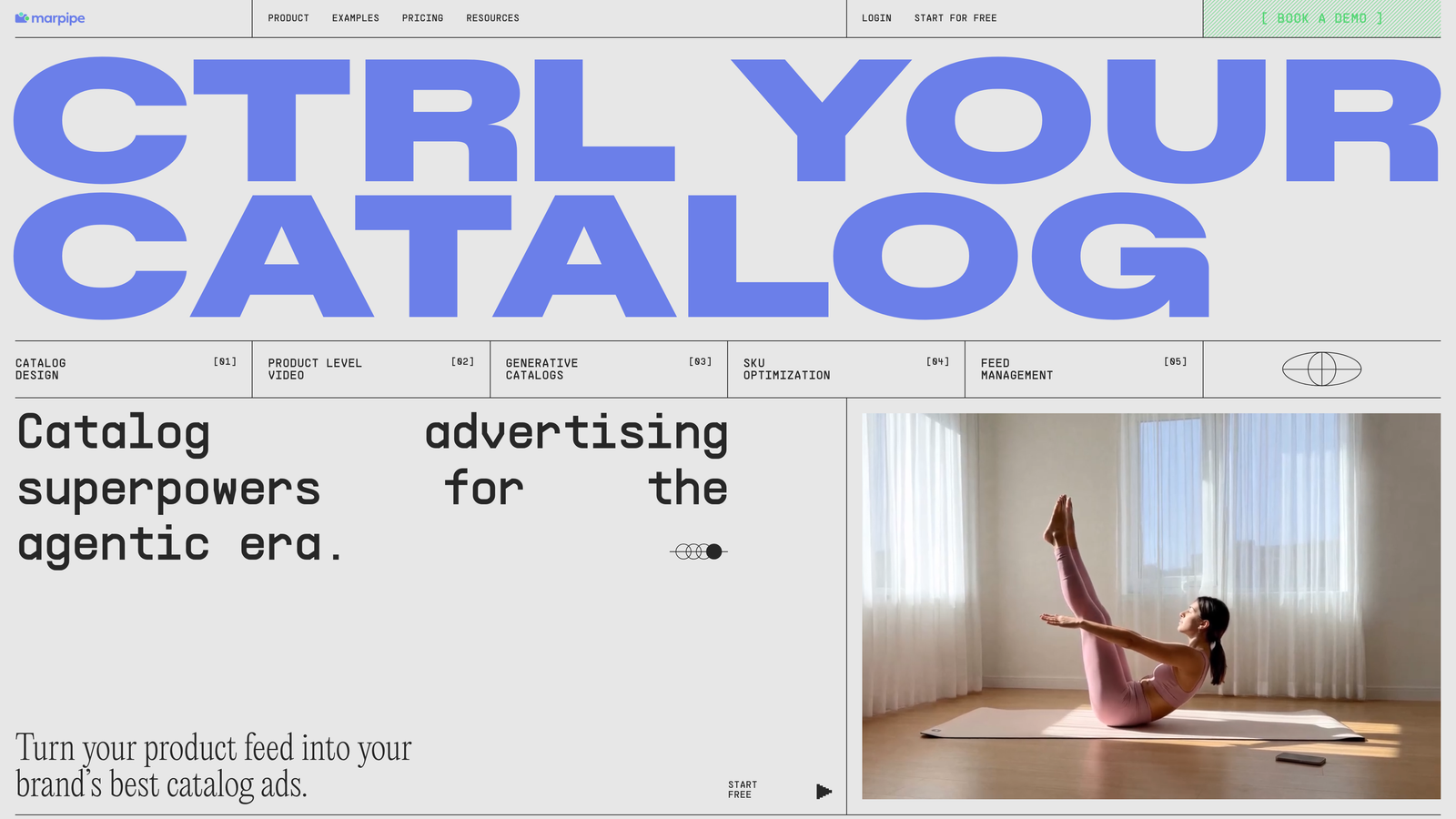 Screenshot of Marpipe website