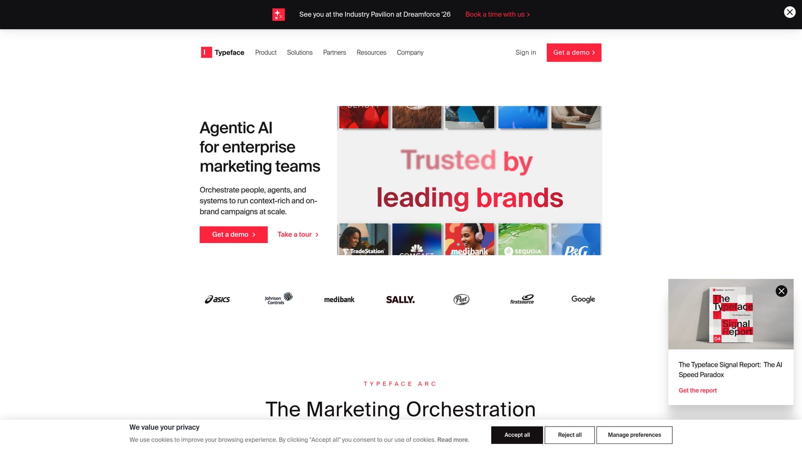 Screenshot of Narrato website