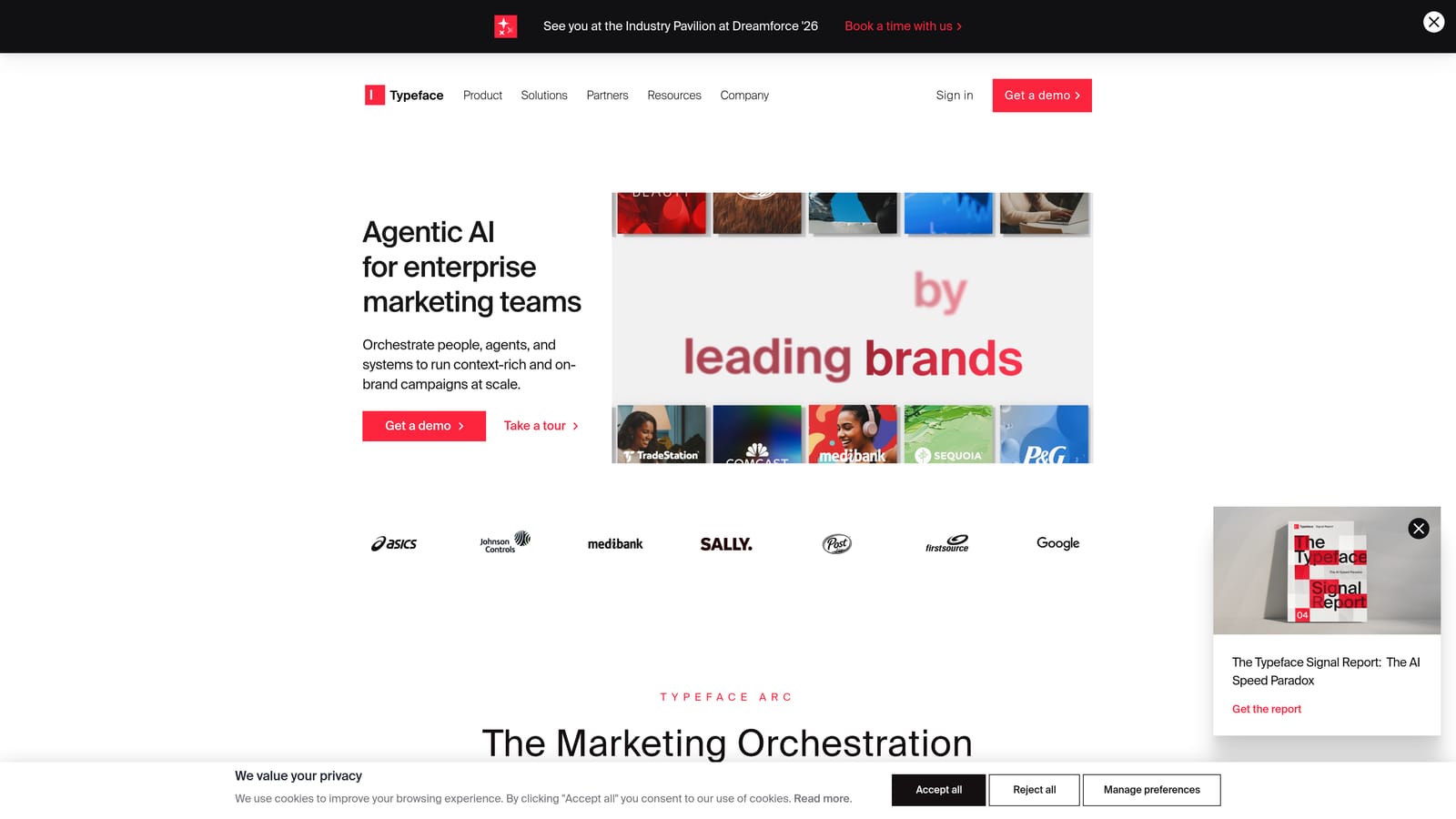 Screenshot of Narrato website