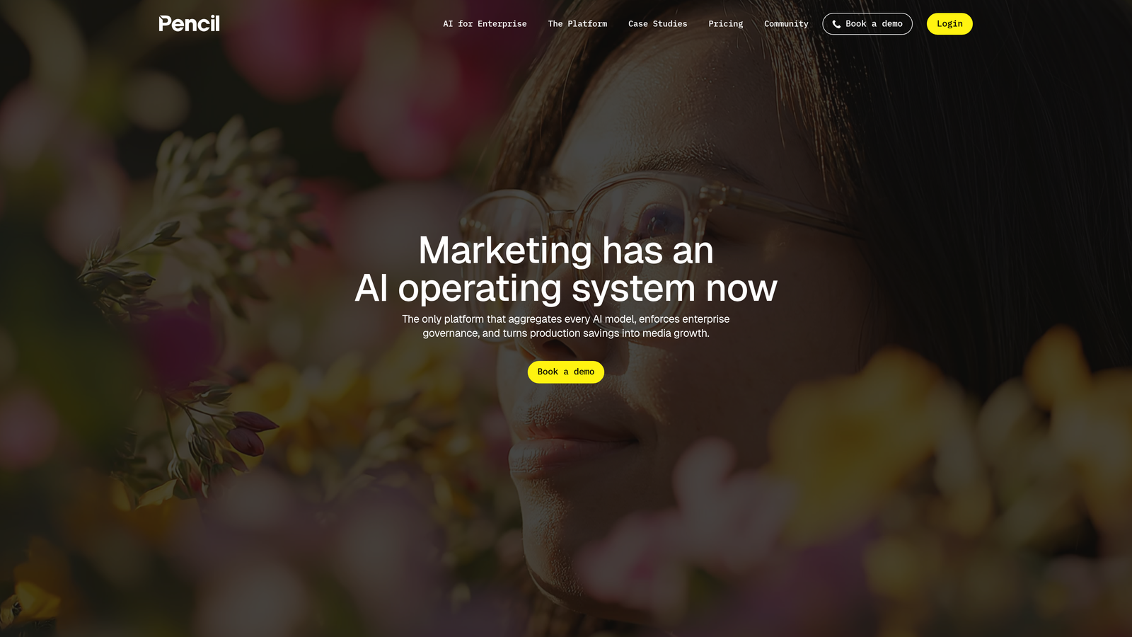 Screenshot of Pencil website