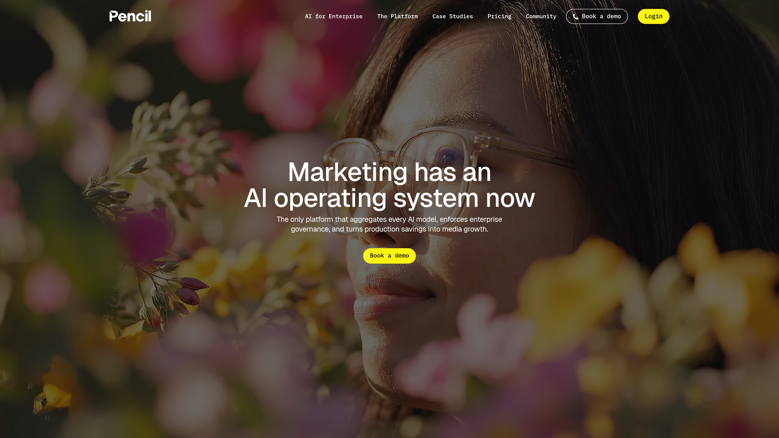 Screenshot of Pencil website