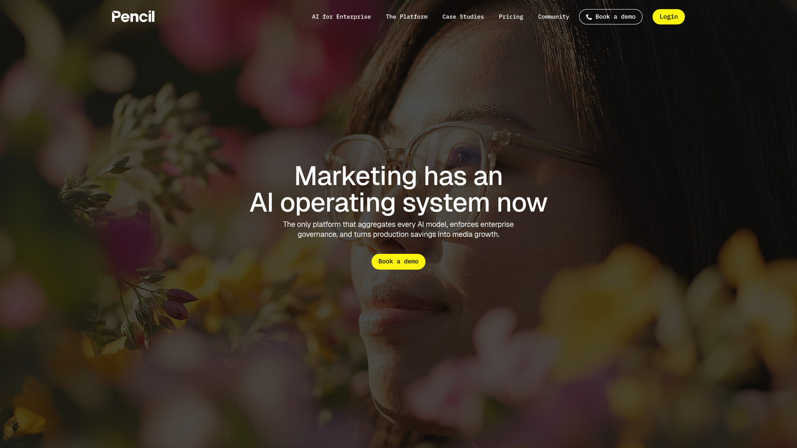 Screenshot of Pencil website