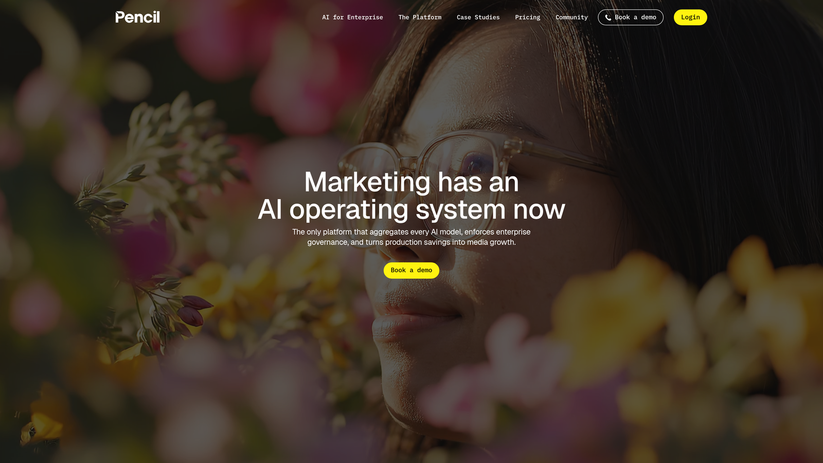 Screenshot of Pencil website
