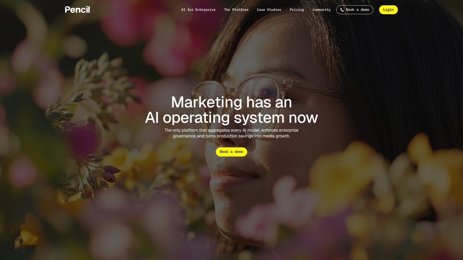 Screenshot of Pencil website