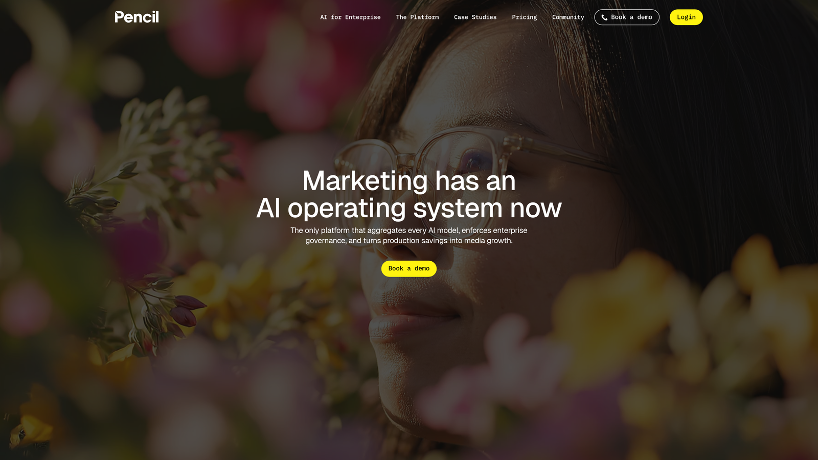 Screenshot of Pencil website
