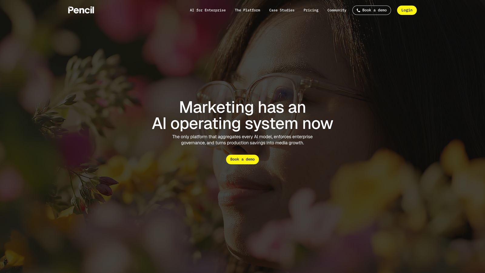 Screenshot of Pencil website