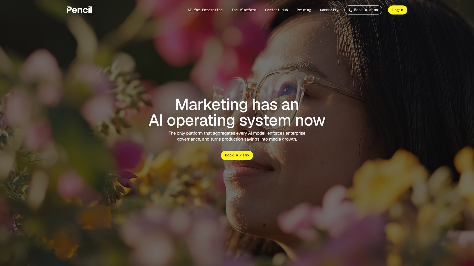 Screenshot of Pencil website