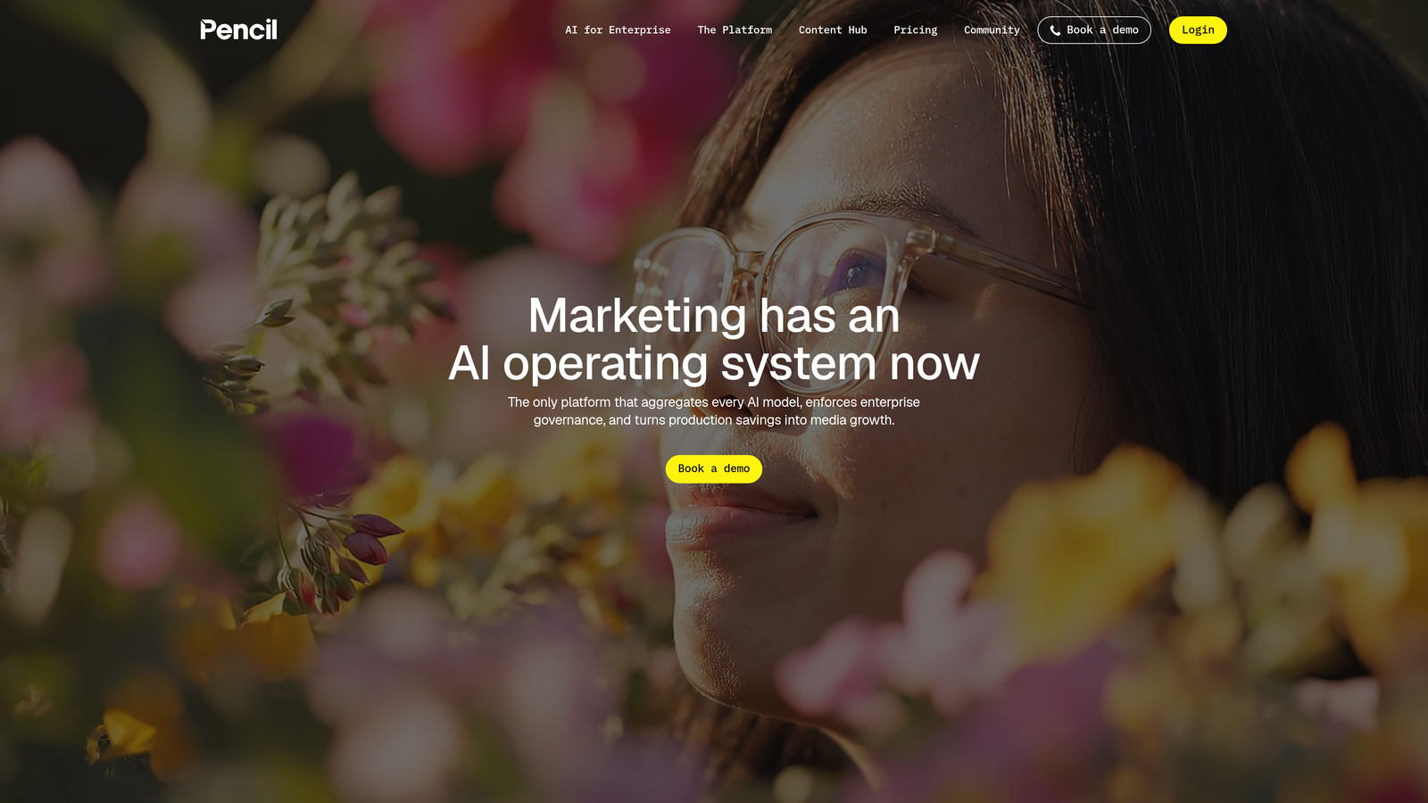 Screenshot of Pencil website