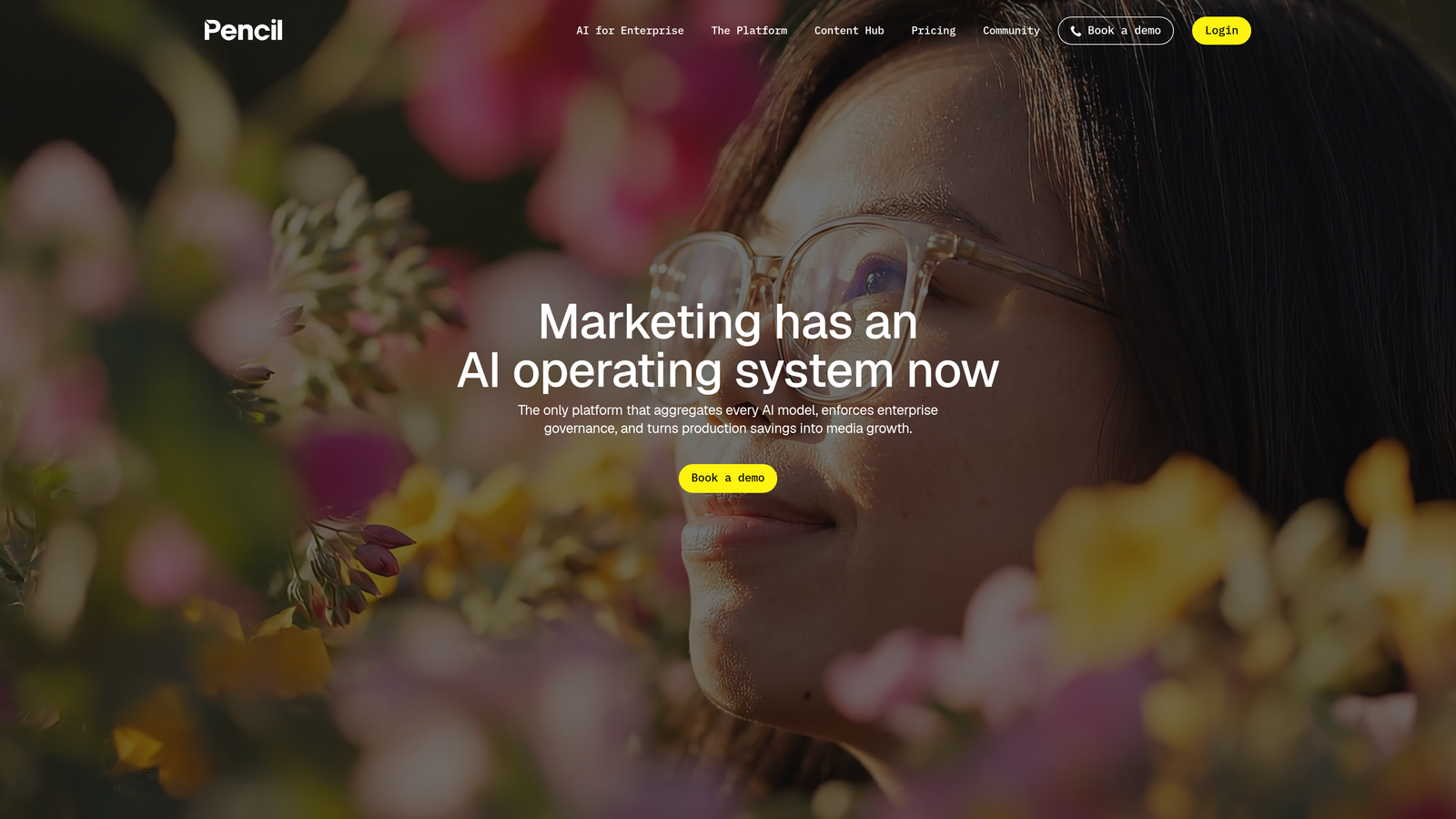 Screenshot of Pencil website