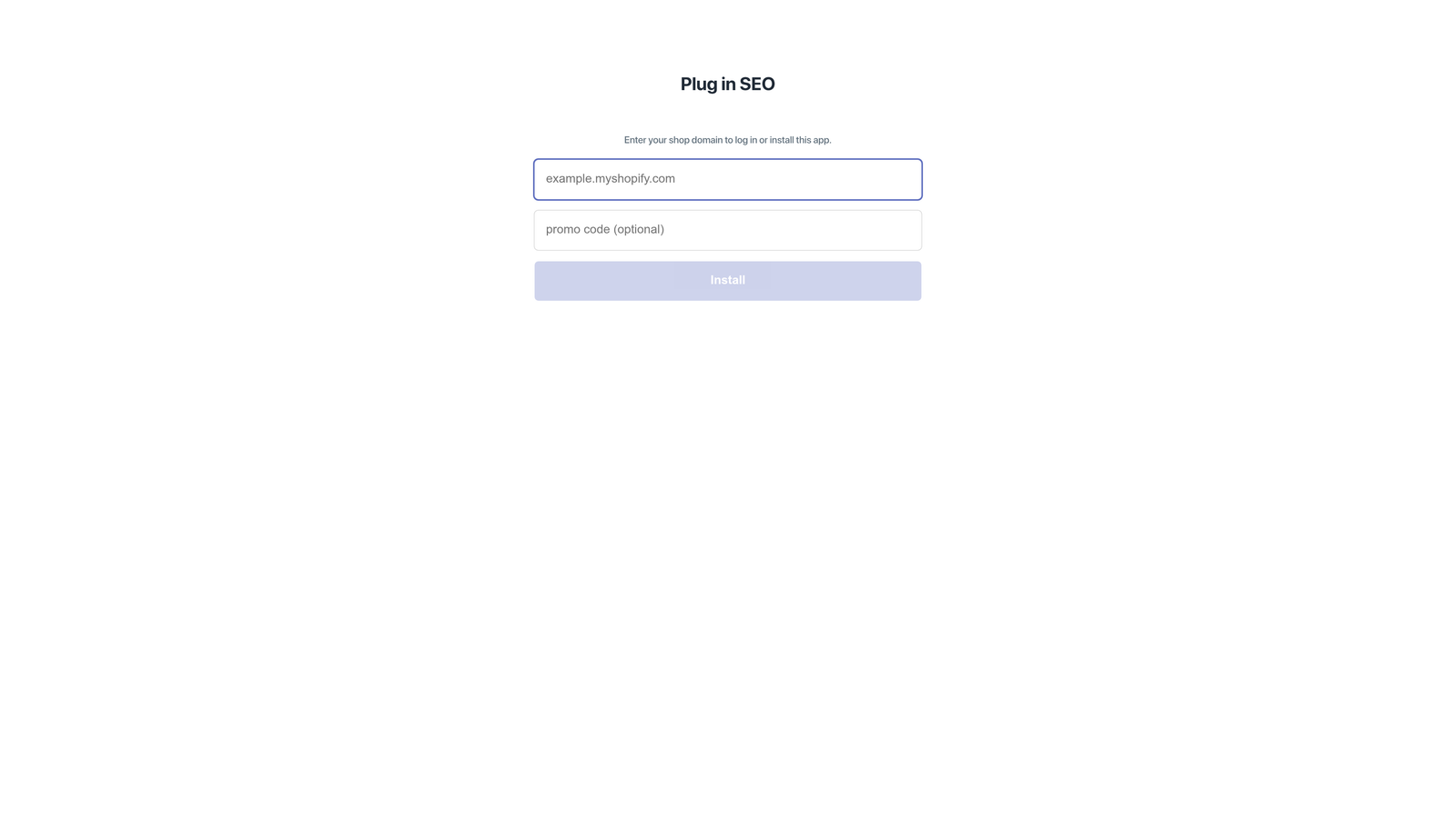 Screenshot of Plug In SEO website
