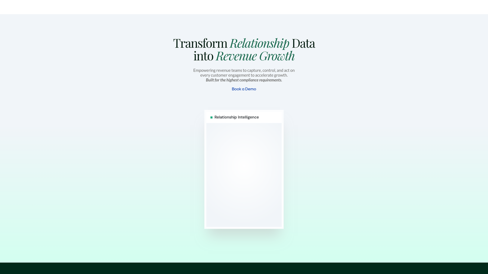 Screenshot of Revenue Grid website