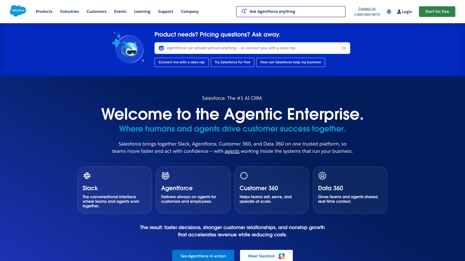 Screenshot of Salesforce Marketing Cloud Account Engagement (Pardot) website